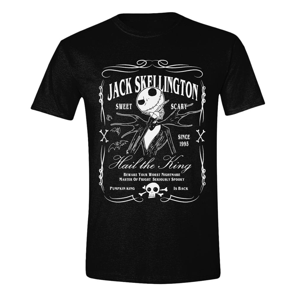 Disney The Nightmare Before Christmas T Shirt Jack Skellington Label Size M PCMerch