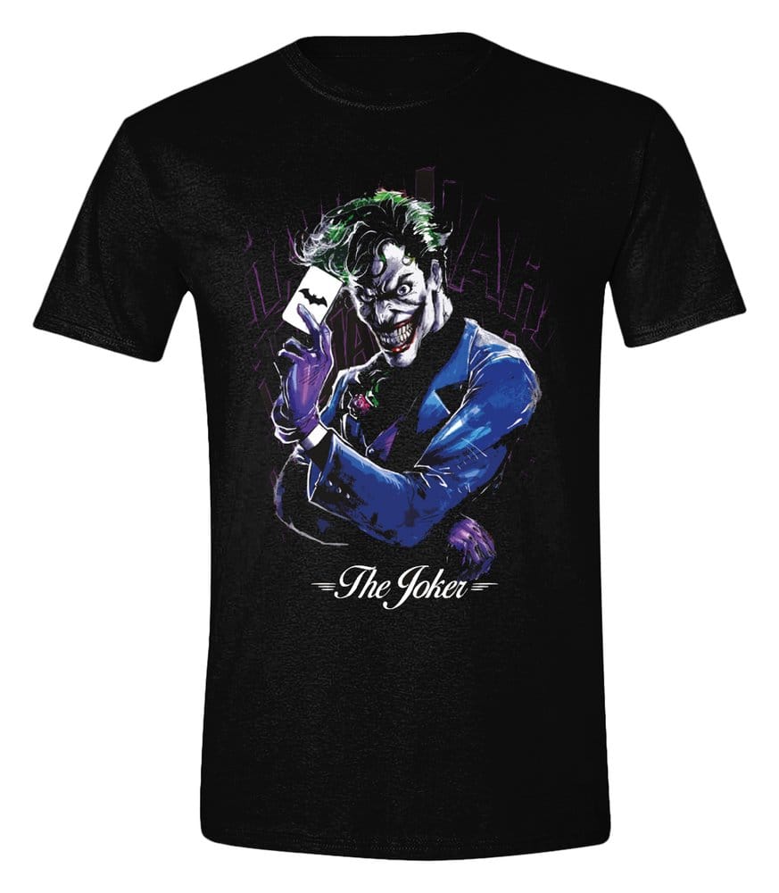 DC Comics T Shirt Joker Pose Size L PCMerch