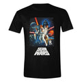 Star Wars A New Hope T Shirt Retro Poster Size L PCMerch