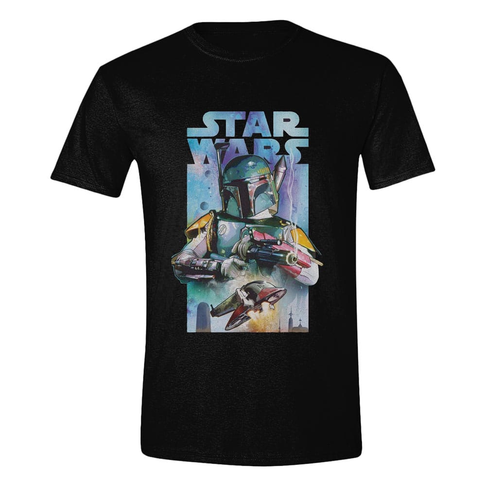 Star Wars T Shirt Boba Fett Poster Size M PCMerch