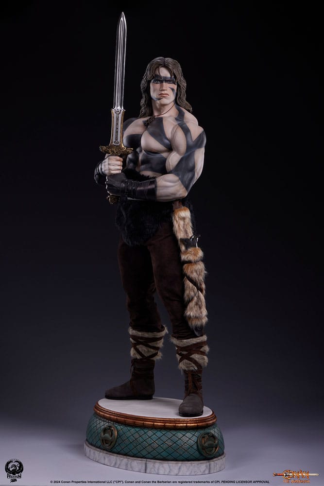 Conan the Barbarian Elite Series Statue Conan Warpaint Edition Premium Collectibles Studio