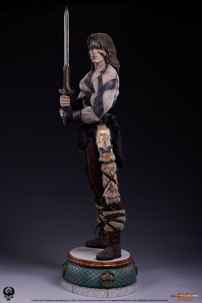 Conan the Barbarian Elite Series Statue Conan Warpaint Edition Premium Collectibles Studio