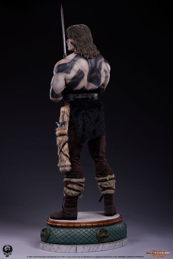 Conan the Barbarian Elite Series Statue Conan Warpaint Edition Premium Collectibles Studio