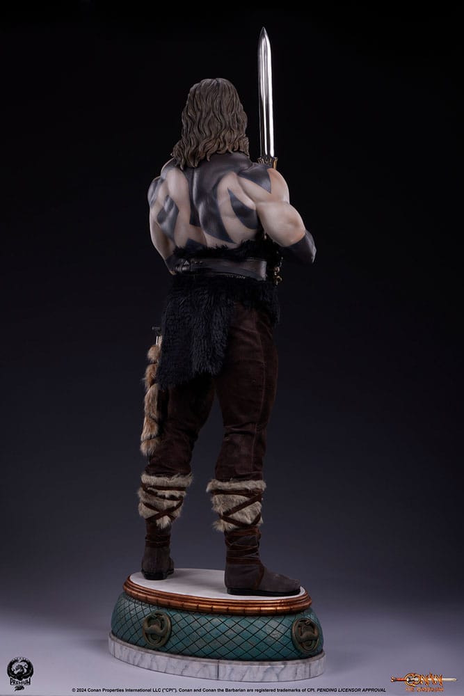 Conan the Barbarian Elite Series Statue Conan Warpaint Edition Premium Collectibles Studio