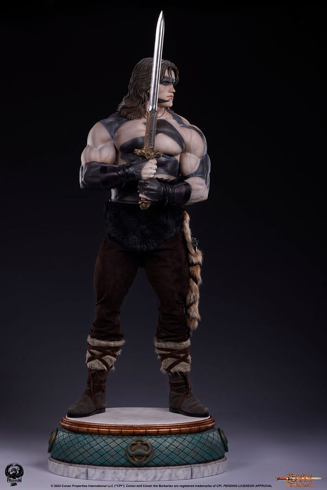 Conan the Barbarian Elite Series Statue Conan Warpaint Edition Premium Collectibles Studio