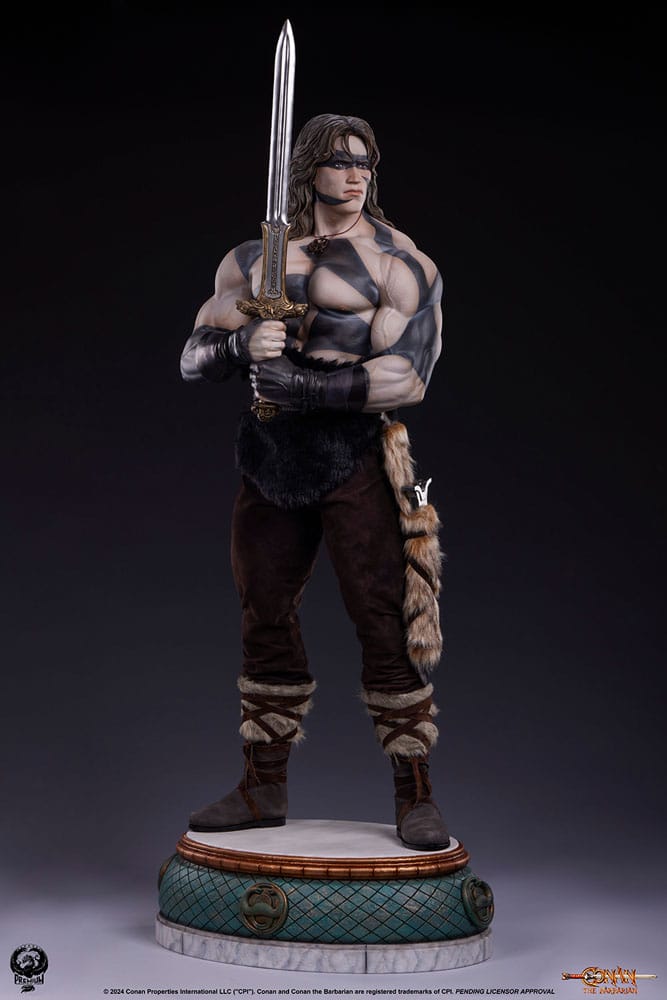 Conan the Barbarian Elite Series Statue Conan Warpaint Edition Premium Collectibles Studio