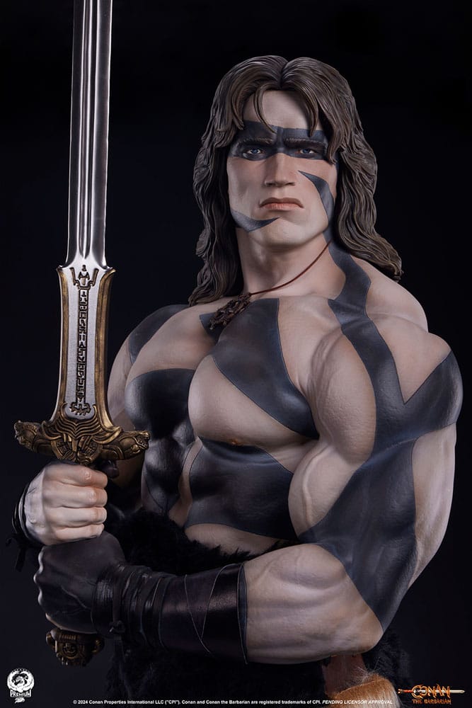 Conan the Barbarian Elite Series Statue Conan Warpaint Edition Premium Collectibles Studio