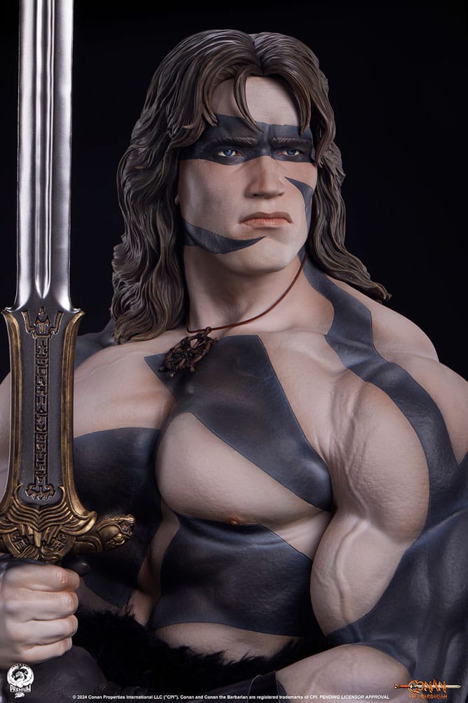 Conan the Barbarian Elite Series Statue Conan Warpaint Edition Premium Collectibles Studio