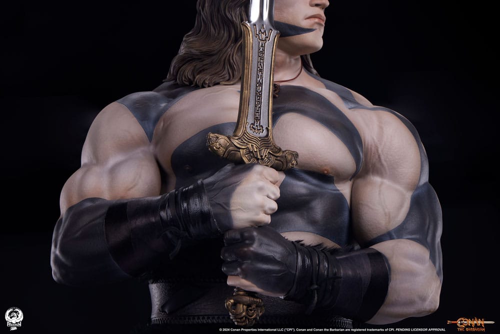 Conan the Barbarian Elite Series Statue Conan Warpaint Edition Premium Collectibles Studio