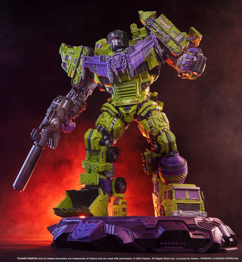 Transformers Museum Scale Statue Devastator Premium Collectibles Studio