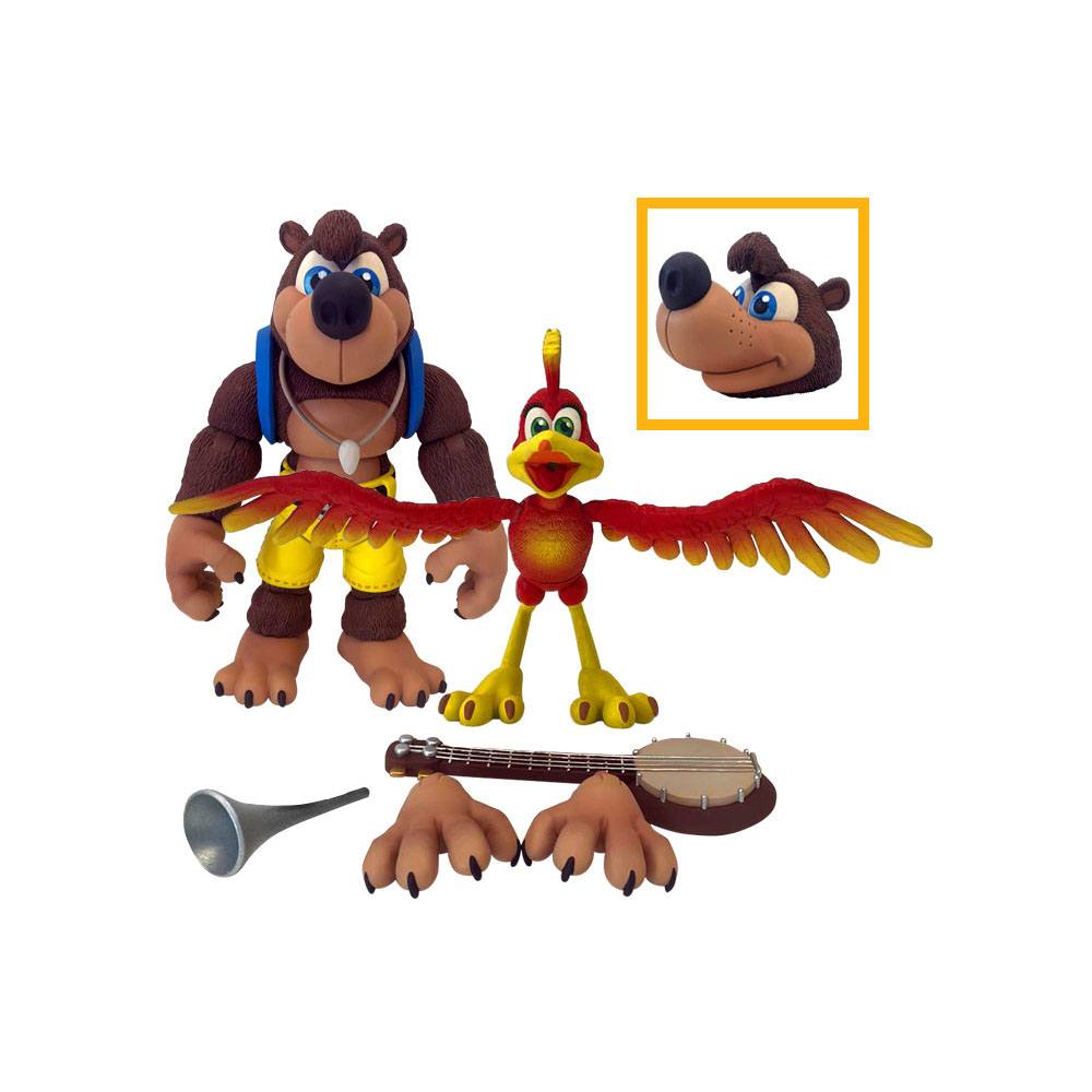 Banjo Kazooie Action Figures 2 Pack Banjo & Kazooie Premium DNA Toys