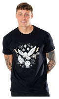 Harry Potter T Shirt Hedwig Magical Xmas Size L CID
