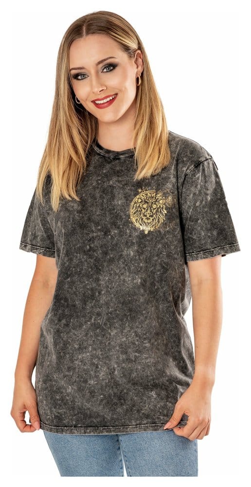Harry Potter T Shirt Acid Wash Gryffindor Size S CID
