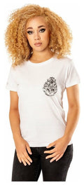Harry Potter T Shirt Hogwarts Crest Size M CID
