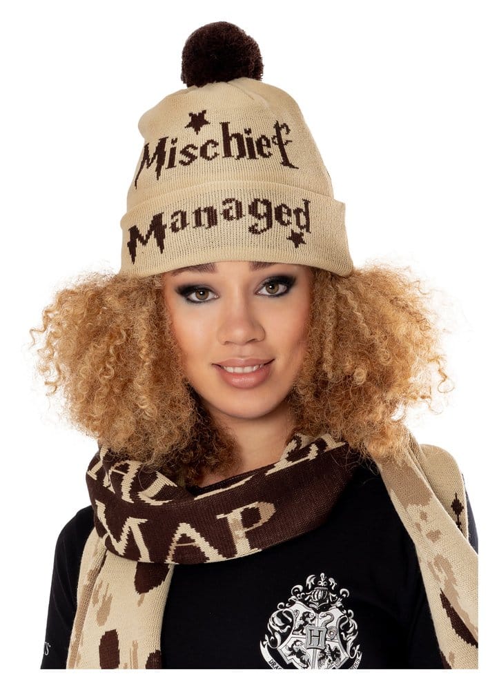 Harry Potter Beanie Marauders Map CID