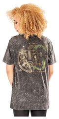 Harry Potter T Shirt Slytherin Acid Wash Size M CID