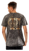 Harry Potter T Shirt Hufflepuff Acid Wash Size L CID