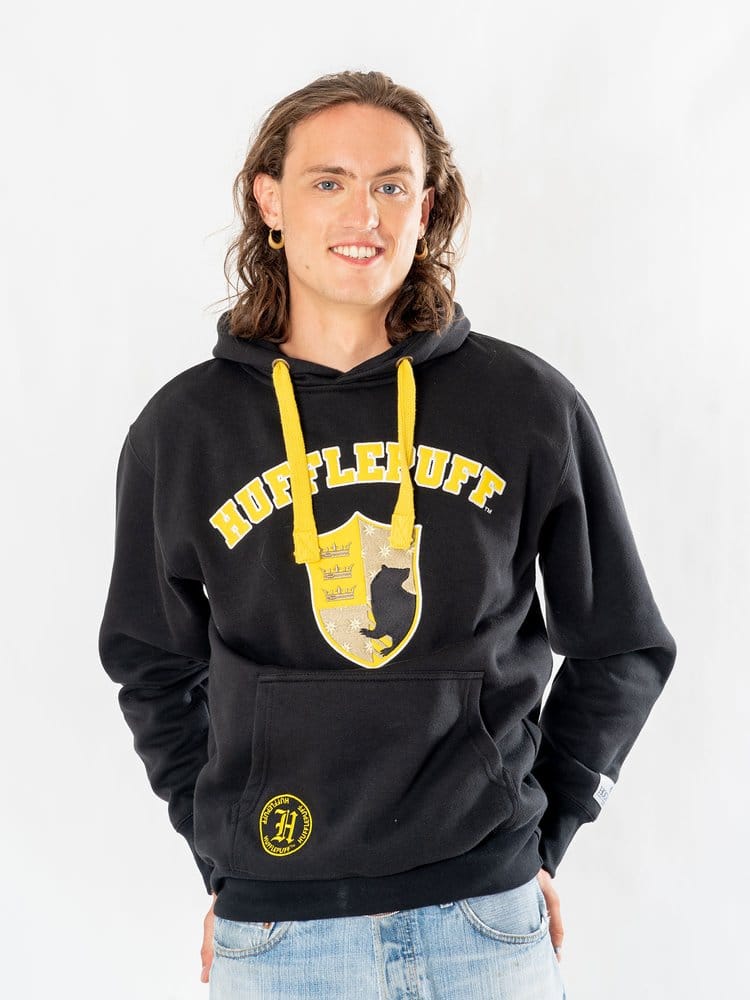 Harry Potter Hooded Sweater Hufflepuff Deluxe Size XXL CID