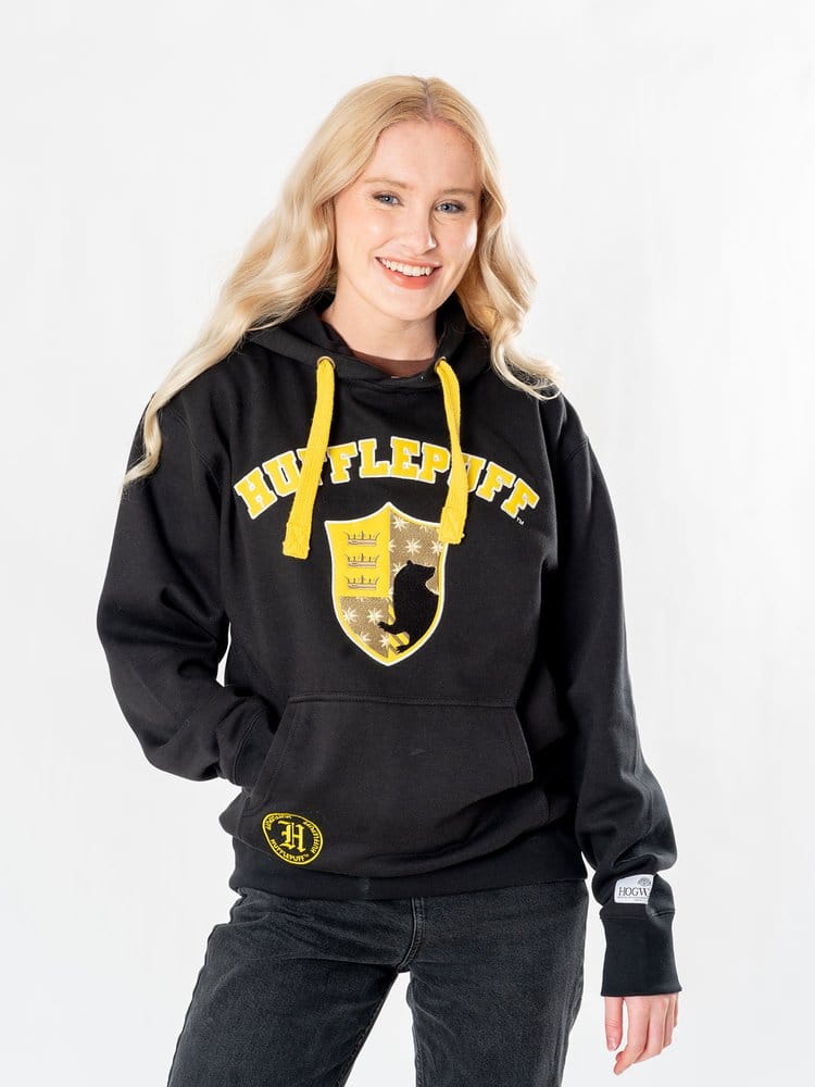 Harry Potter Hooded Sweater Hufflepuff Deluxe Size XXL CID