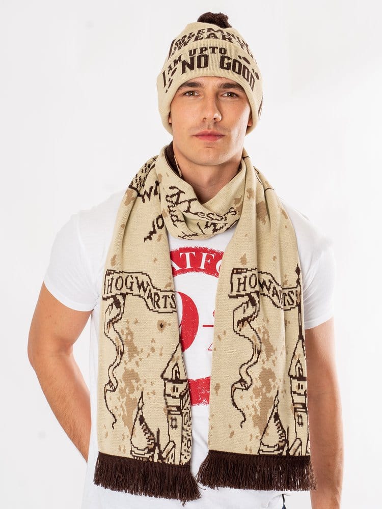 Harry Potter Scarf Marauders Map Long Length CID