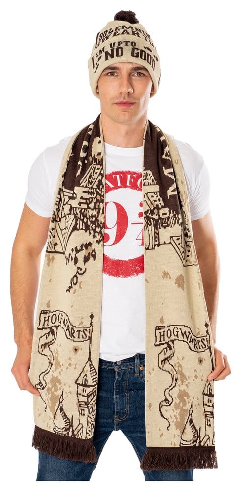 Harry Potter Scarf Marauders Map Long Length CID