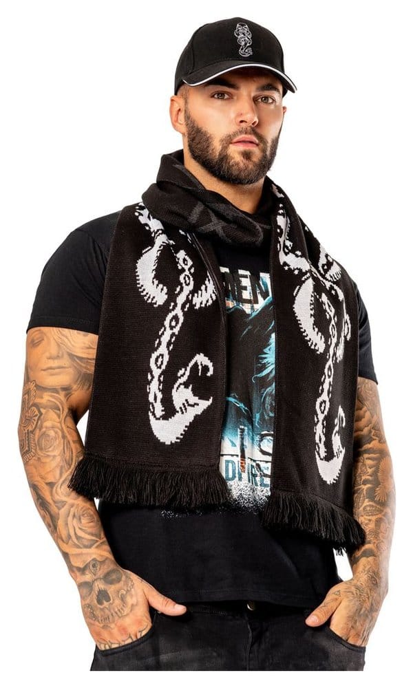 Harry Potter Scarf Dark Arts Spell Long Length Black CID