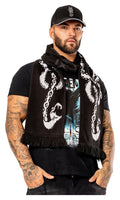 Harry Potter Scarf Dark Arts Spell Long Length Black CID