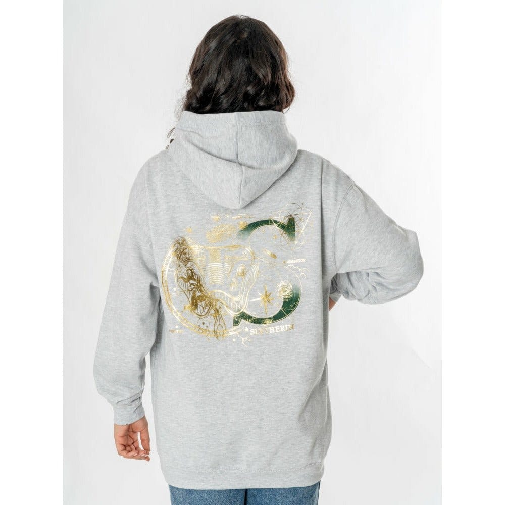 Harry Potter Hooded Sweater Slytherin Zodiac Size M CID