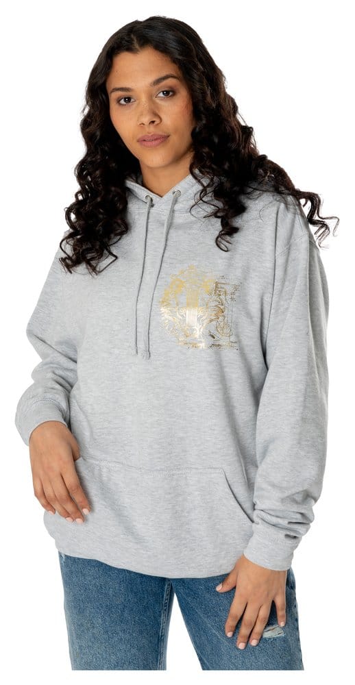Harry Potter Hooded Sweater Hufflepuff Zodiac Size L CID