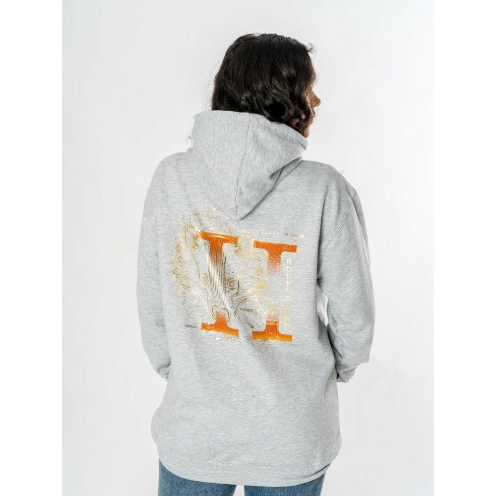 Harry Potter Hooded Sweater Hufflepuff Zodiac Size L CID