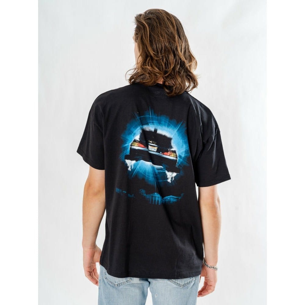 Back to the Future T Shirt Delorean Reverse Size M CID