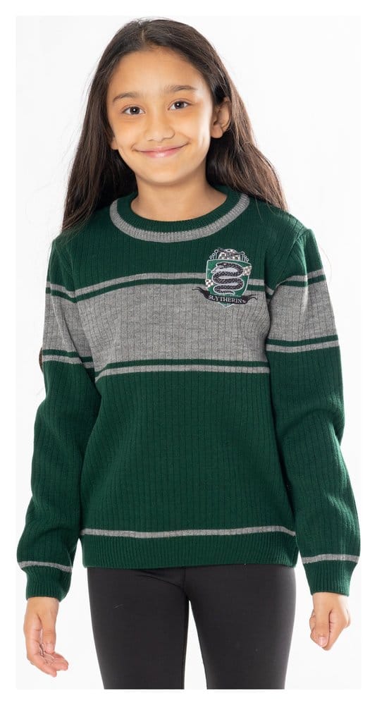 Harry Potter Kids Sweater Slytherin Size 9 10 CID