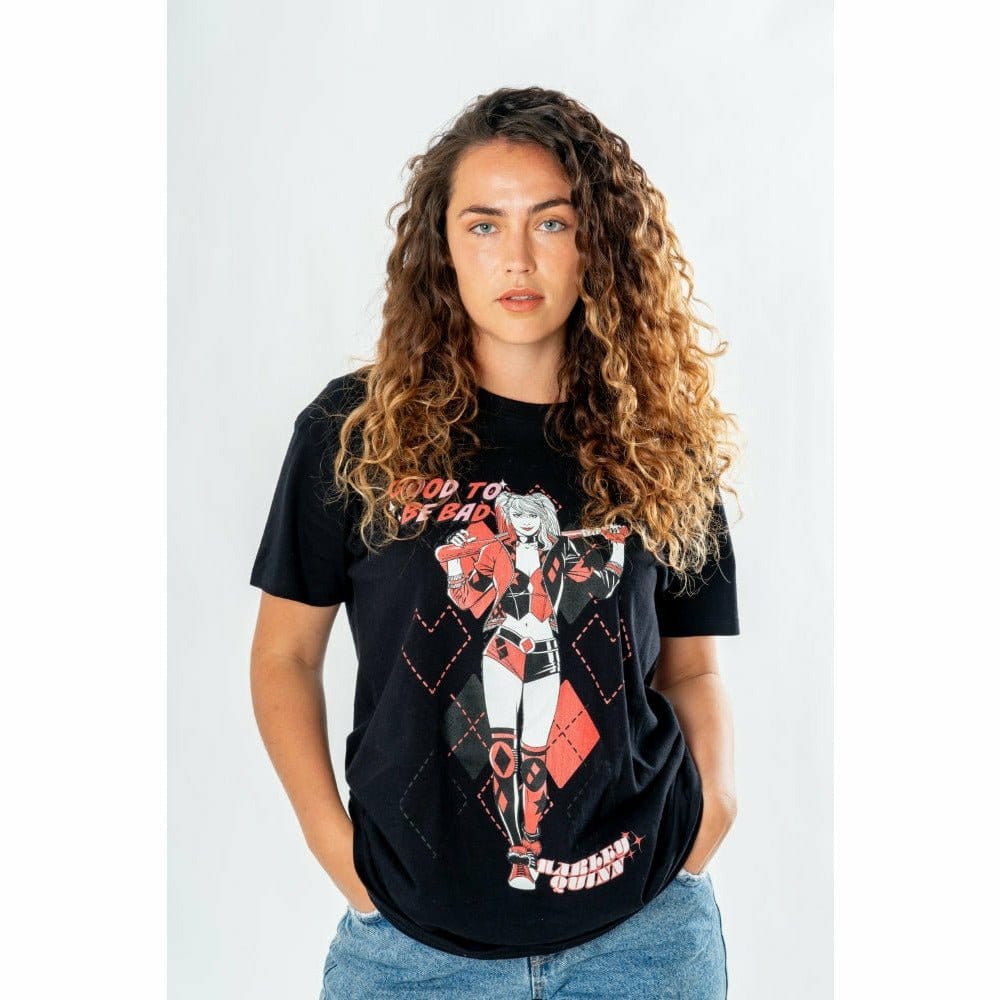DC Comics T Shirt Harley Quinn Got To Be Bad Size L CID