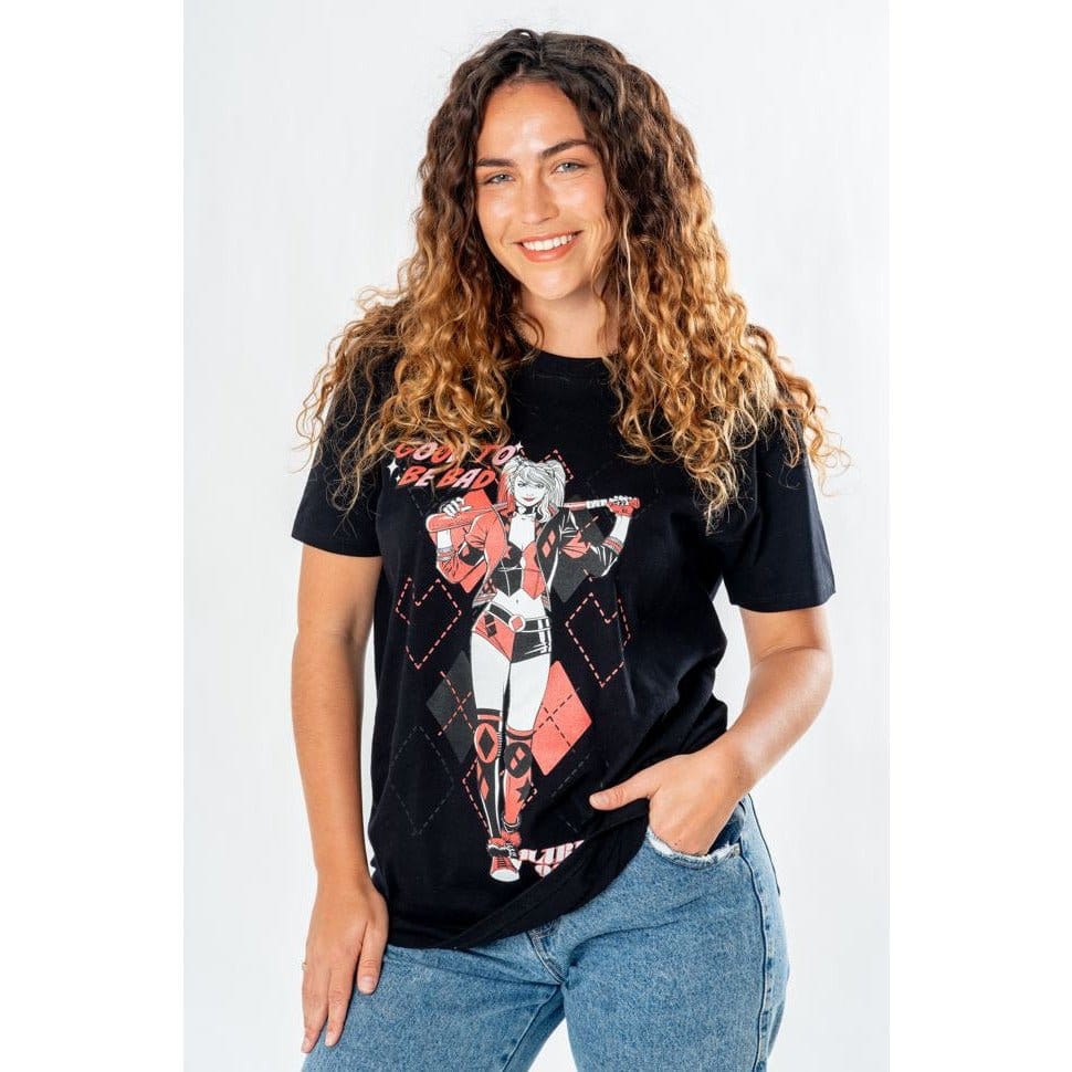 DC Comics T Shirt Harley Quinn Got To Be Bad Size S CID