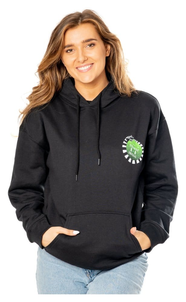 Beetlejuice Hooded Sweater Front Back World Tour Size L CID