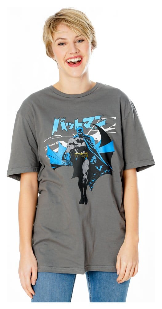 DC Comics T Shirt Batman Manga Cape Size XL CID