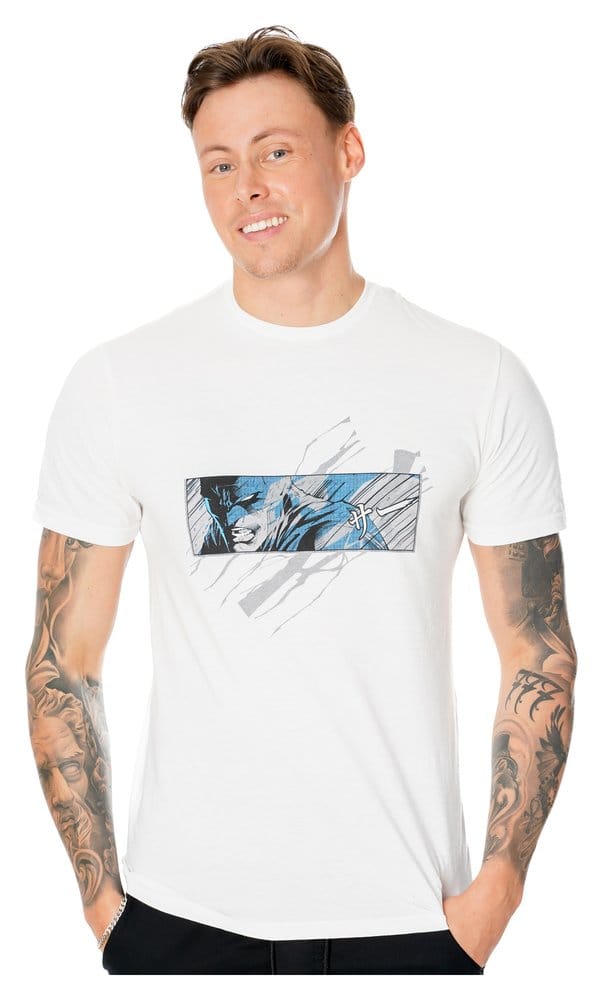 DC Comics T Shirt Batman Manga Rip Size S CID
