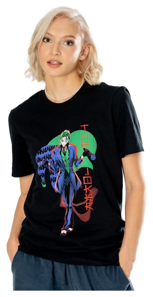 DC Comics T Shirt The Joker Anime Red Light Size S CID