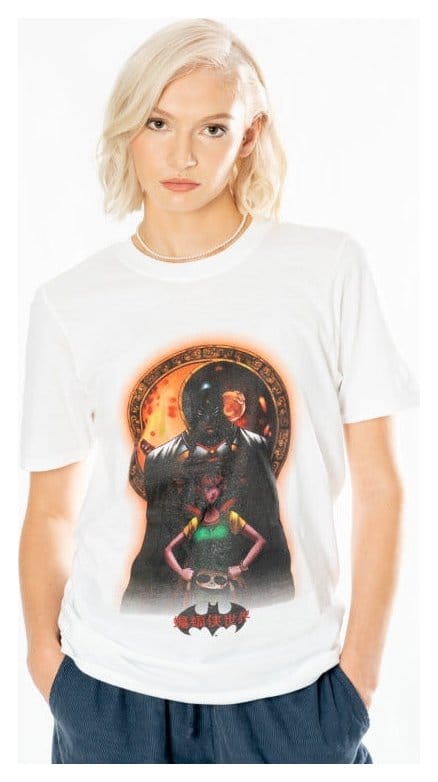 DC Comics T Shirt Batman Anime Moon Size XL CID