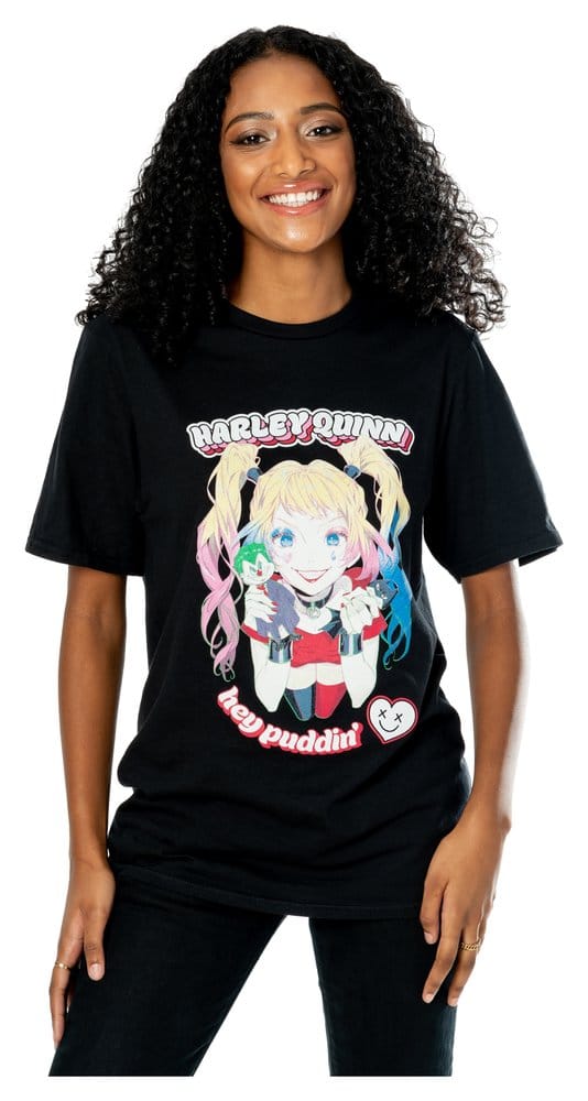 DC T Shirt Harley Quinn Anime Puddin' Size XXL CID