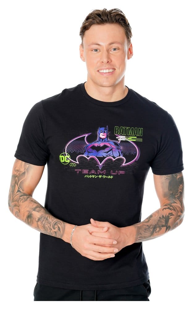 Batman T Shirt Anime Matrix Grid Size L CID