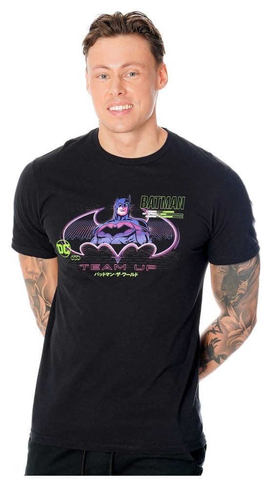 Batman T Shirt Anime Matrix Grid Size S CID