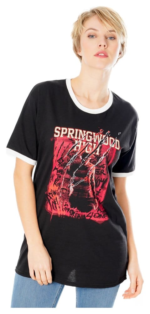 A Nightmare on Elm Street T Shirt Springwood High Size S CID