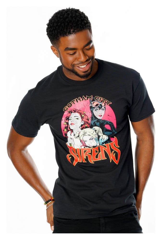 Gotham City Sirens T Shirt Vintage Poster Size S CID