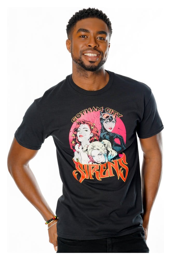 Gotham City Sirens T Shirt Vintage Poster Size XL CID
