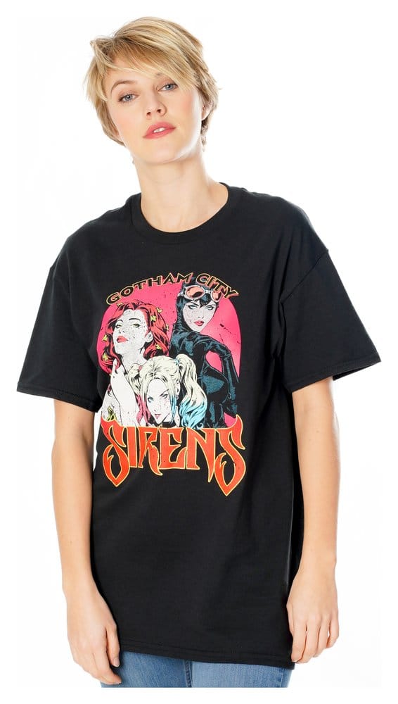 Gotham City Sirens T Shirt Vintage Poster Size S CID