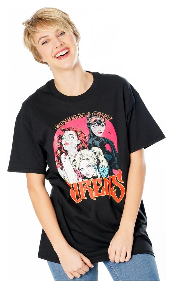 Gotham City Sirens T Shirt Vintage Poster Size S CID