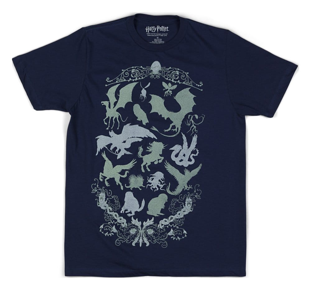 Harry Potter T Shirt Magical Creatures Field Guide Size S CID