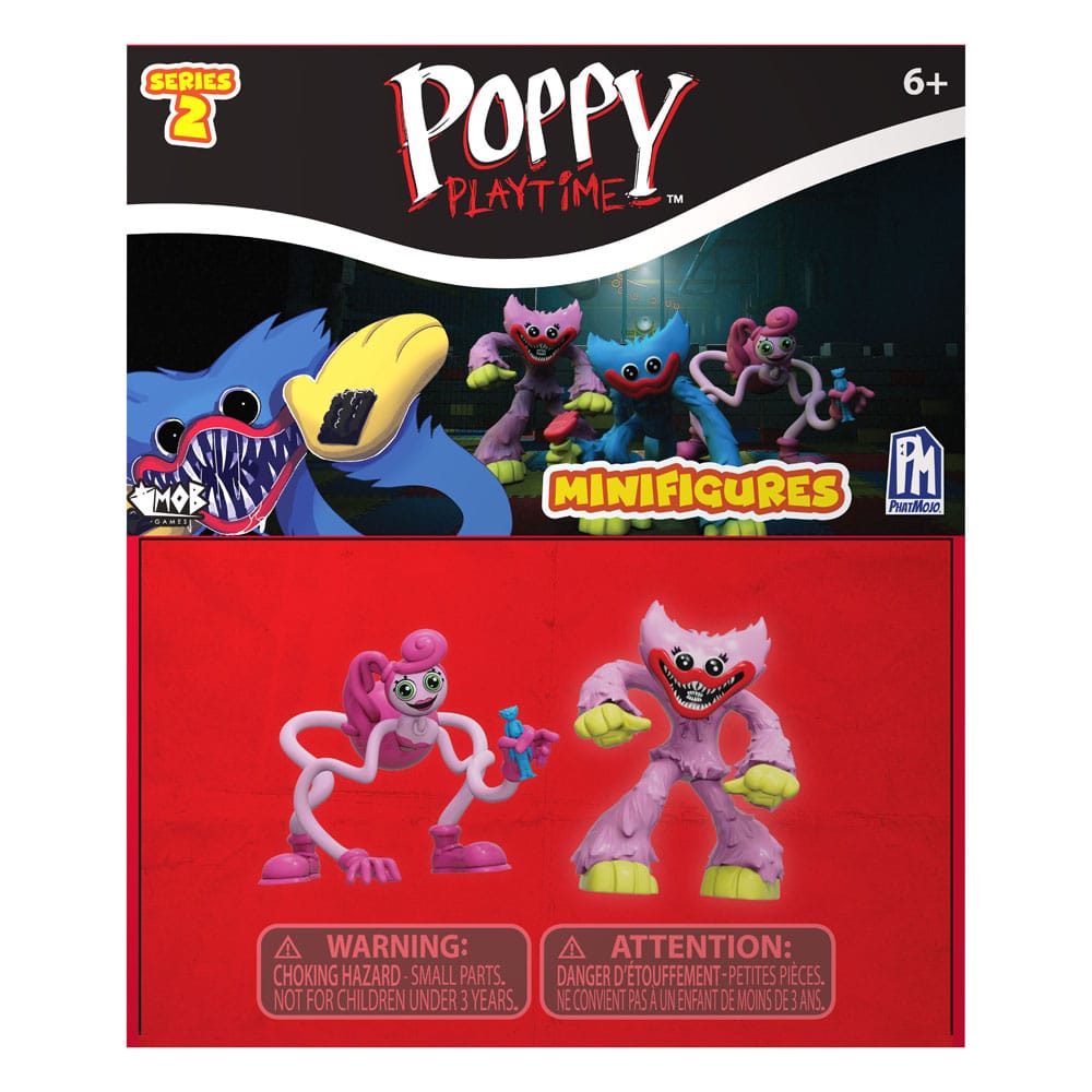 Poppy Playtime Minifigures Series 2 Display 24 Phat Mojo