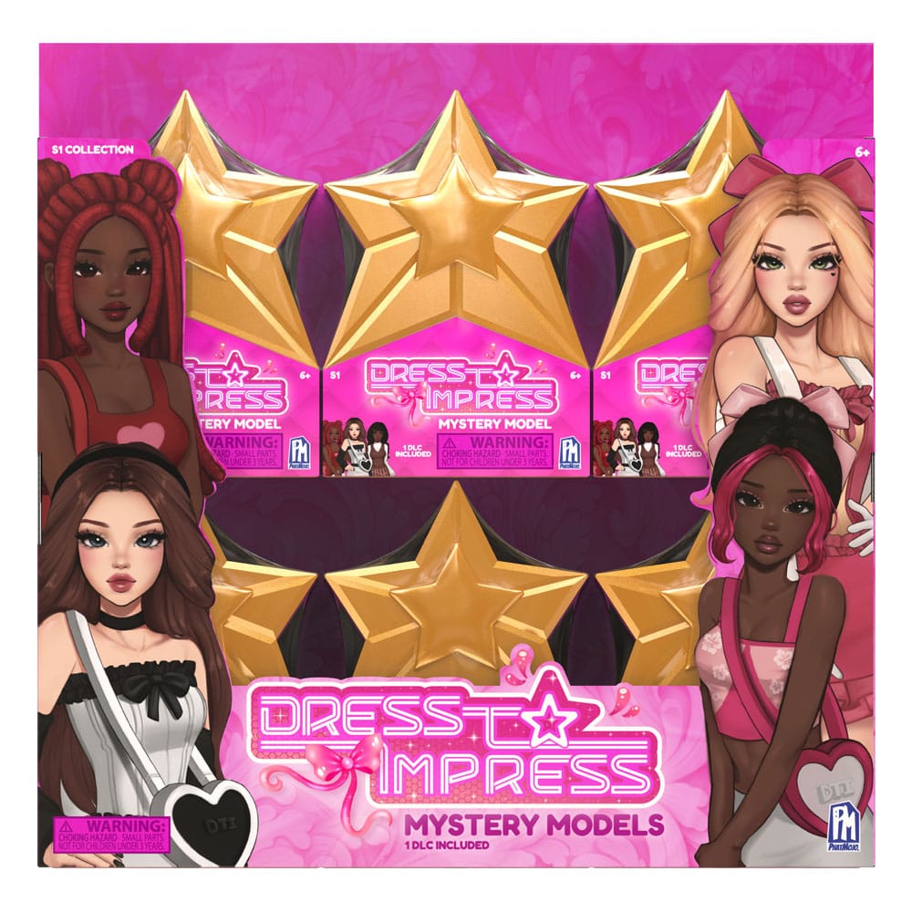 Dress To Impress Mystery Small Dolls Series 1 Display 18 Phat Mojo